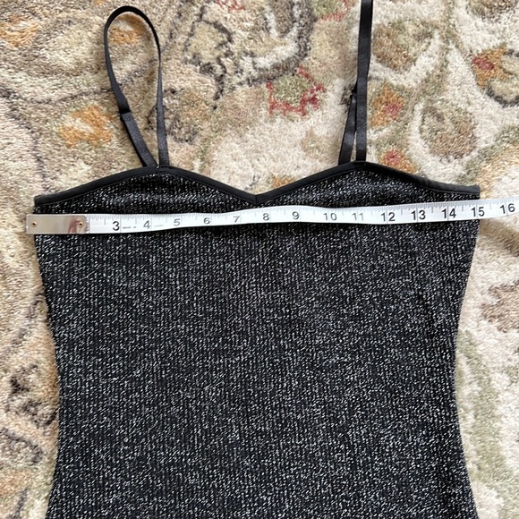 Grey fitted sparkly dress - Picture 5 of 6